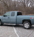 chevrolet silverado 1500 2010 blue pickup truck ext lt z71 4x4 flex fuel 8 cylinders 4 wheel drive automatic 55318