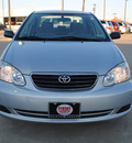 toyota corolla 2006 silver sedan ce gasoline 4 cylinders front wheel drive automatic 75228