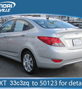 hyundai accent 2012 silver sedan gls gasoline 4 cylinders front wheel drive automatic 28805