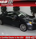 scion tc 2009 dk  gray coupe gasoline 4 cylinders front wheel drive automatic 91731