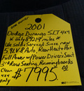 dodge durango 2001 silver suv slt gasoline 8 cylinders 4 wheel drive automatic 61008