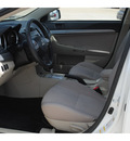 mitsubishi lancer 2011 white sedan es gasoline 4 cylinders front wheel drive automatic 77065