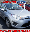 ford fiesta 2012 silver hatchback se gasoline 4 cylinders front wheel drive automatic 08753