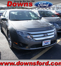 ford fusion 2012 gray sedan se gasoline 4 cylinders front wheel drive automatic 08753