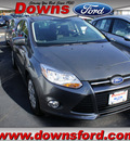 ford focus 2012 gray sedan se gasoline 4 cylinders front wheel drive automatic 08753