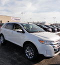 ford edge 2012 white limited gasoline 6 cylinders front wheel drive automatic with overdrive 60546