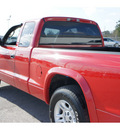 dodge dakota 2004 red pickup truck gasoline 6 cylinders rear wheel drive automatic 77388