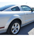 ford mustang 2007 silver coupe gasoline 8 cylinders rear wheel drive 5 speed manual 77388