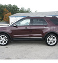 ford explorer 2011 maroon suv limited gasoline 6 cylinders 2 wheel drive 6 speed automatic 77388