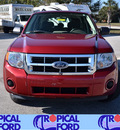 ford escape 2008 red suv gasoline 4 cylinders front wheel drive automatic 32837