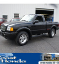 ford ranger 2002 black pickup truck edge plus gasoline 6 cylinders 4 wheel drive 5 speed manual 08750