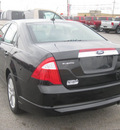 ford fusion 2012 black sedan sel gasoline 4 cylinders front wheel drive 6 speed automatic 62863