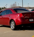 pontiac g6 2008 red sedan gt gasoline 6 cylinders front wheel drive automatic 62034