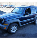 jeep liberty 2005 blue suv sport gasoline 6 cylinders 4 wheel drive automatic 08812