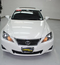 lexus is 250 2011 white sedan gasoline 6 cylinders rear wheel drive automatic 91731