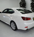 lexus is 250 2011 white sedan gasoline 6 cylinders rear wheel drive automatic 91731