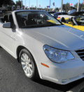 chrysler sebring 2010 white touring flex fuel 6 cylinders front wheel drive automatic 34474