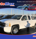 chevrolet silverado 1500 2011 white pickup truck lt flex fuel 8 cylinders 2 wheel drive automatic 34474