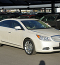 buick lacrosse 2012 white diam sedan premium 2 6 cylinders front wheel drive automatic 76087