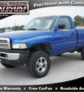 dodge ram pickup 1500 1997 blue pickup truck lt gasoline v8 rear wheel drive automatic 77388