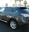 lexus rx 350 2011 dk  gray suv gasoline 6 cylinders front wheel drive automatic 92235
