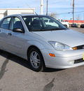 ford focus 2001 silver sedan se gasoline 4 cylinders front wheel drive automatic with overdrive 80229