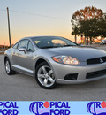 mitsubishi eclipse 2009 silver coupe gasoline 4 cylinders front wheel drive automatic 32837