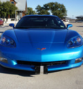 chevrolet corvette 2009 blue coupe gasoline 8 cylinders rear wheel drive 6 speed manual 76087