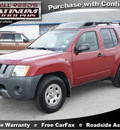 nissan xterra 2006 dk  red suv s gasoline 6 cylinders rear wheel drive automatic 77388