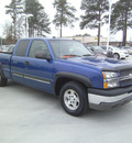 chevrolet silverado 1500 2004 blue pickup truck lt gasoline 8 cylinders rear wheel drive automatic 75503