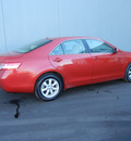 toyota camry 2011 red sedan le gasoline 4 cylinders front wheel drive automatic 55448