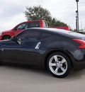 nissan 370z 2010 black coupe gasoline 6 cylinders rear wheel drive automatic 76018
