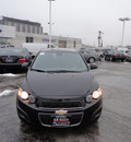 chevrolet sonic 2012 black sedan lt gasoline 4 cylinders front wheel drive automatic with overdrive 60546