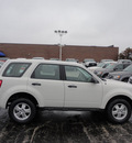 ford escape 2012 white suv xls gasoline 4 cylinders front wheel drive automatic with overdrive 60546