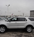 ford explorer 2012 silver suv xlt 4x4 gasoline 6 cylinders 4 wheel drive automatic with overdrive 60546