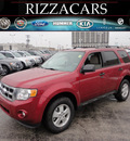 ford escape 2012 red suv xlt gasoline 4 cylinders front wheel drive automatic with overdrive 60546