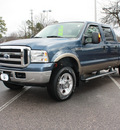 ford f 250 super duty 2006 blue lariat gasoline 8 cylinders 4 wheel drive automatic 27616