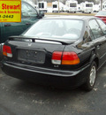 honda civic 1996 black sedan lx gasoline 4 cylinders front wheel drive 5 speed manual 43560