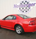 ford mustang 2003 redfire coupe gasoline 6 cylinders rear wheel drive 5 speed manual 80905