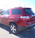 gmc acadia 2012 red suv slt 1 gasoline 6 cylinders front wheel drive automatic 28557