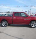 ram ram pickup 1500 2012 dk  red big horn gasoline 8 cylinders 4 wheel drive 6 speed automatic 62863
