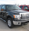 ford f 150 2012 black xlt gasoline 6 cylinders 4 wheel drive 6 speed automatic 62863