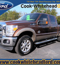 ford f 250 super duty 2011 brown lariat biodiesel 8 cylinders 4 wheel drive automatic with overdrive 32401
