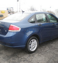 ford focus 2009 blue sedan se gasoline 4 cylinders front wheel drive automatic with overdrive 13212