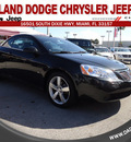 pontiac g6 2009 black gt gasoline 6 cylinders front wheel drive automatic 33157