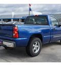 chevrolet silverado 1500 2004 blue pickup truck ls gasoline 8 cylinders rear wheel drive automatic 77090