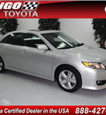 toyota camry 2010 silver sedan se v6 gasoline 6 cylinders front wheel drive automatic 91731