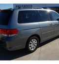 honda odyssey 2009 gray van ex l gasoline 6 cylinders front wheel drive 5 speed automatic 77090