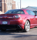 mazda rx 8 2006 red coupe shinka gasoline rotary rear wheel drive 6 speed manual 61832