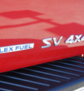 nissan titan 2011 red sv flex fuel 8 cylinders 4 wheel drive automatic 76087